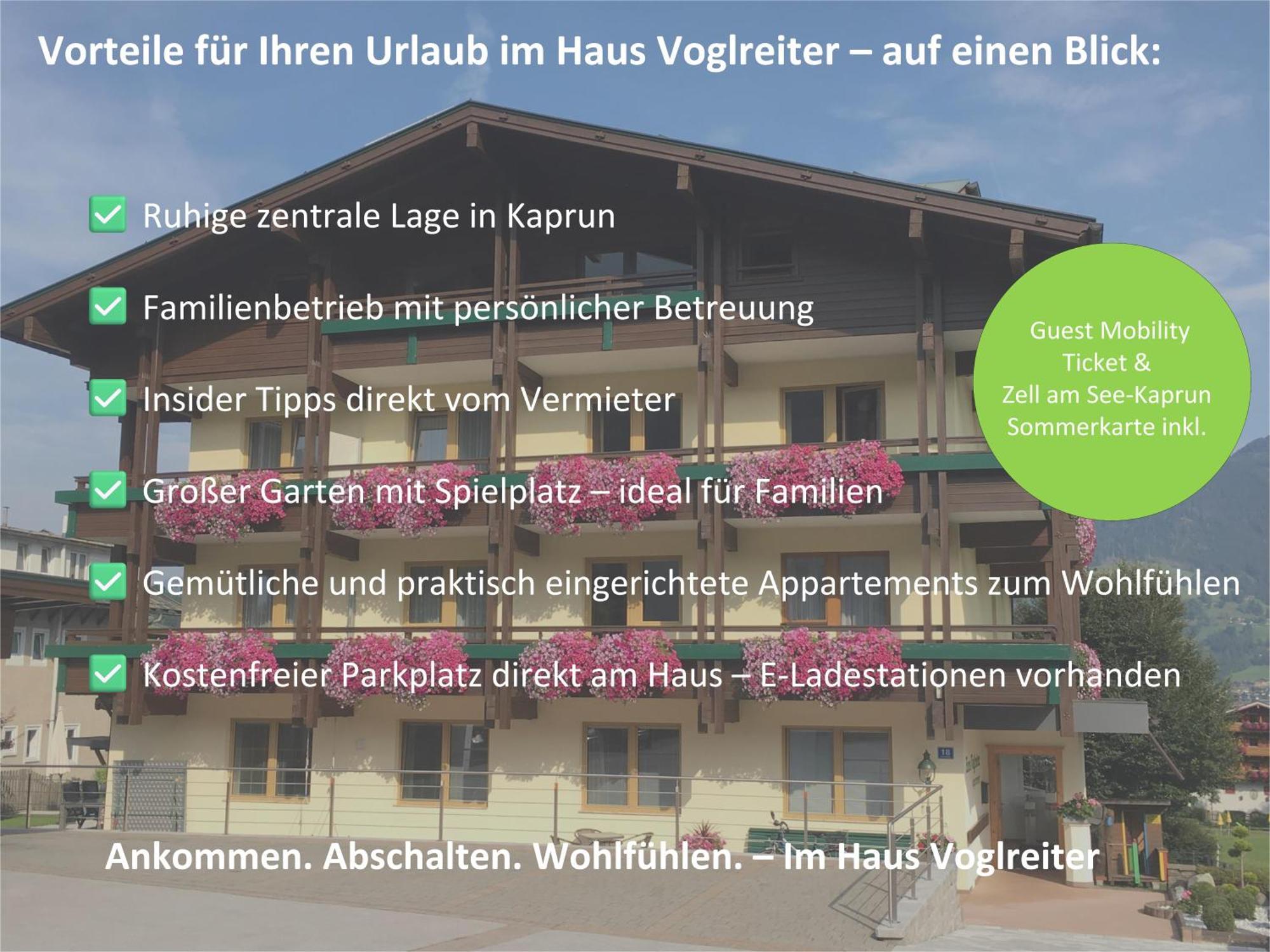 Haus Voglreiter - Inkl Sommerkarte, Zentrale Und Ruhige Lage, Garten Mit Spielplatz Капрун Екстер'єр фото